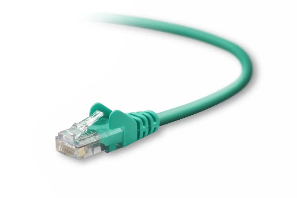 A3L791-01-GRN-S.webp A3L791-01-GRN-S - Belkin 1FT Cat5e Ethernet Patch Cable (Green) - Image 1