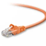 A3L791-03-ORG-S - Belkin 3FT Cat5E Snagless Ethernet Patch Cable (Orange)