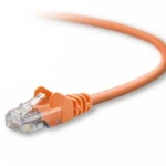 A3L791-05-ORG-S - Belkin 5ft Cat5e RJ45 Network Patch Cable (Orange)