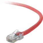 A3L791-05-RED - Belkin 5ft Cat5e RJ45 Network Patch Cable (Red)