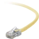 A3L791-14-YLW - Belkin 14ft Cat5e RJ45 Snagless Network Patch Cable (Yellow)