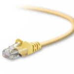 A3L791-15-YLW-S - Belkin 15ft Cat5e Snagless Network Patch Cable (Yellow)