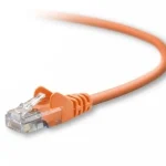 A3L791-30-ORG-S - Belkin 30ft Cat5e RJ45 Network Patch Cable (Orange)