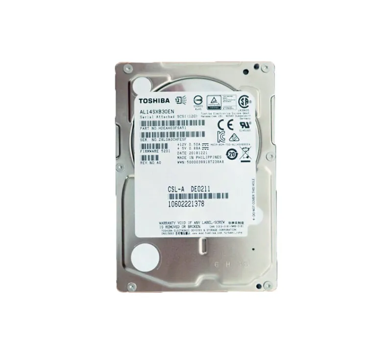AL14SXB30EN.webp AL14SXB30EN - Toshiba 300GB 15K SAS 12Gb/s 128MB Cache 2.5-in HDD - Image 1