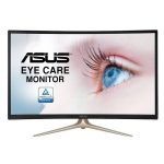 VA327H - Asus VA327H 31.5 inch Widescreen 100,000,000:1 4ms VGA/HDMI LED LCD Monitor, w/ Speakers (Black, Icicle Gold) - Image 2