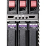 AT459A - HP StorageWorks SB40C Hard Drive Array SAS/Serial ATA Controller RAID Supported 6 x Total Bays eSATA 4U Rack-mountable with 6 X 300GB SAS