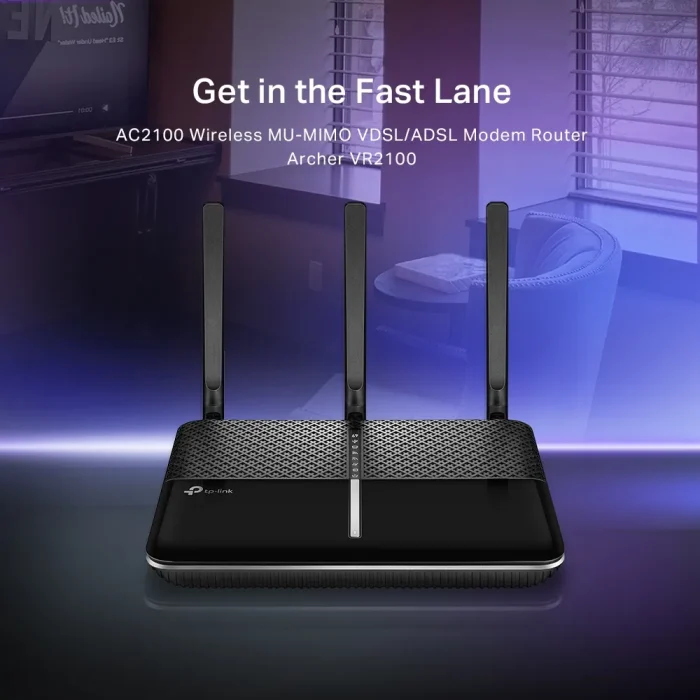 ARCHER VR2100 - TP-LINK AC2100 Wireless MU-MIMO VDSL/ADSL Modem Router - Image 3