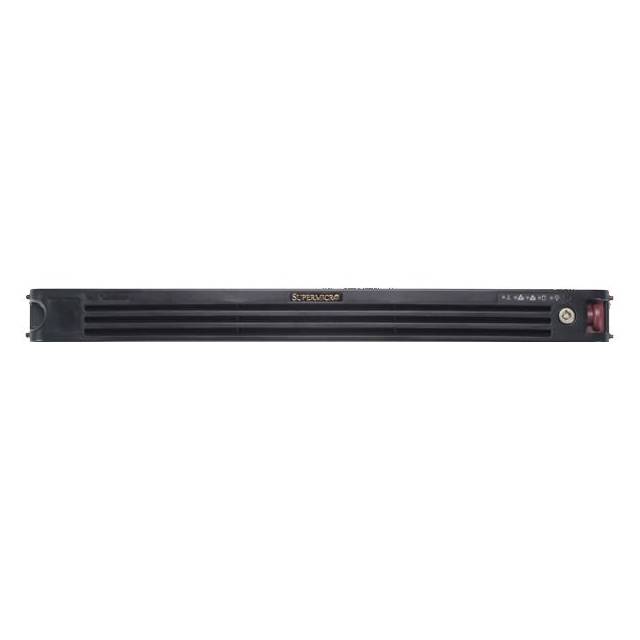 CA-PTFB8LB__17955.1516311157 CSE-PTFB-813LB - Supermicro CSE-PTFB-813LB 1U Front Bezel For SC813, SC813M, SC815, SC818 Series Chassis, - Image 1