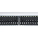 ES2486DC-2142IT-128G - QNAP 2U Rackmount NAS 24-Bay SAS 12Gb/s HDD 1x Xeon D-2142IT 8 Core CPU 128GB DDR4 RDIMM 700-Watts Redundant Power Supply