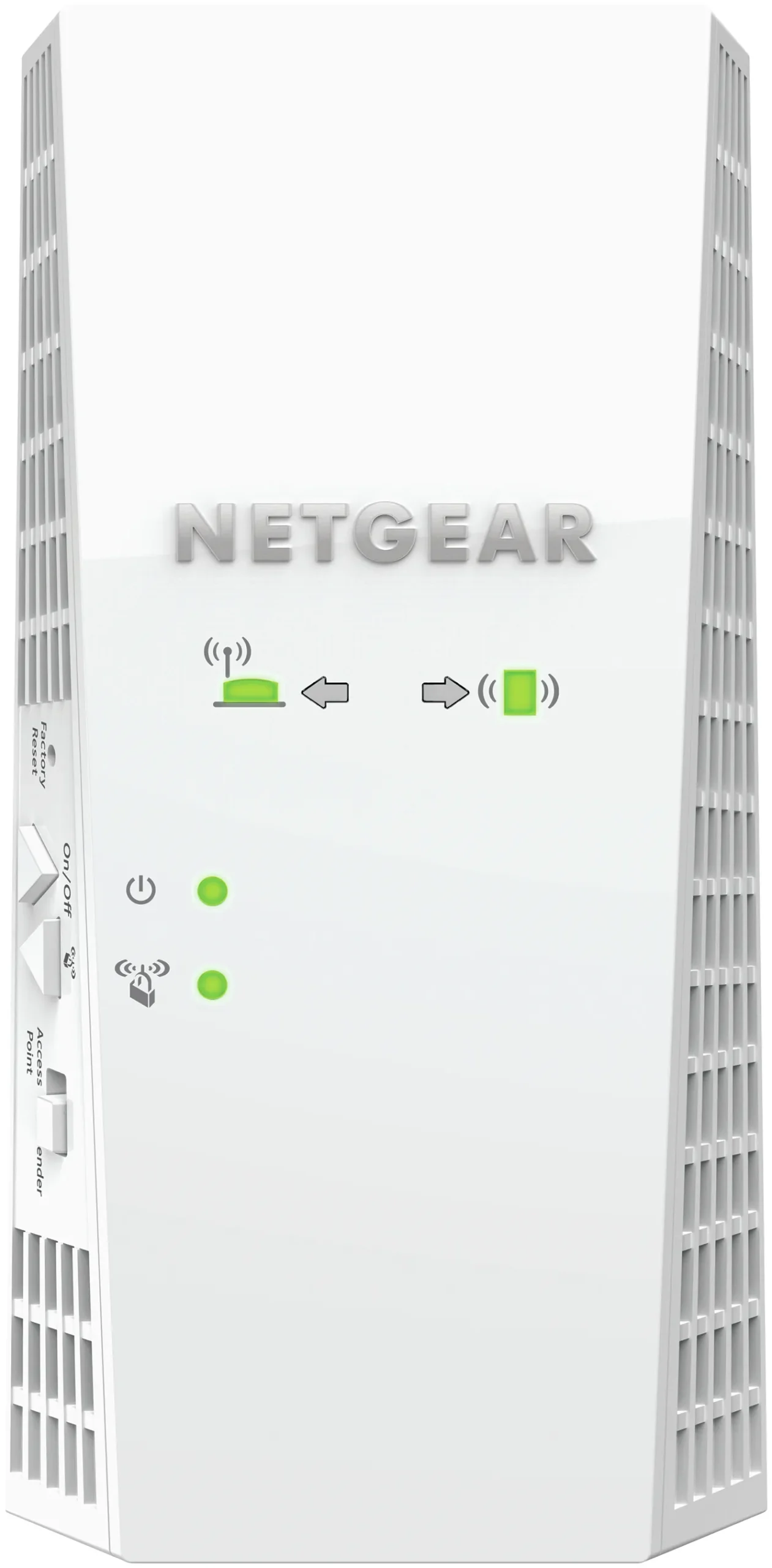EX7300-100NAS EX7300-100NAS - Netgear Nighthawk X4 EX7300 2200Mb/s IEEE 802.11a/b/g/n/ac 2.4/5GHz 1 x Port 1000Base-T WiFi Mesh Extender - Image 1