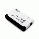 EXT-103C-W - iMicro EXT-103C-W External Card Reader with micro SD Card slot (White)