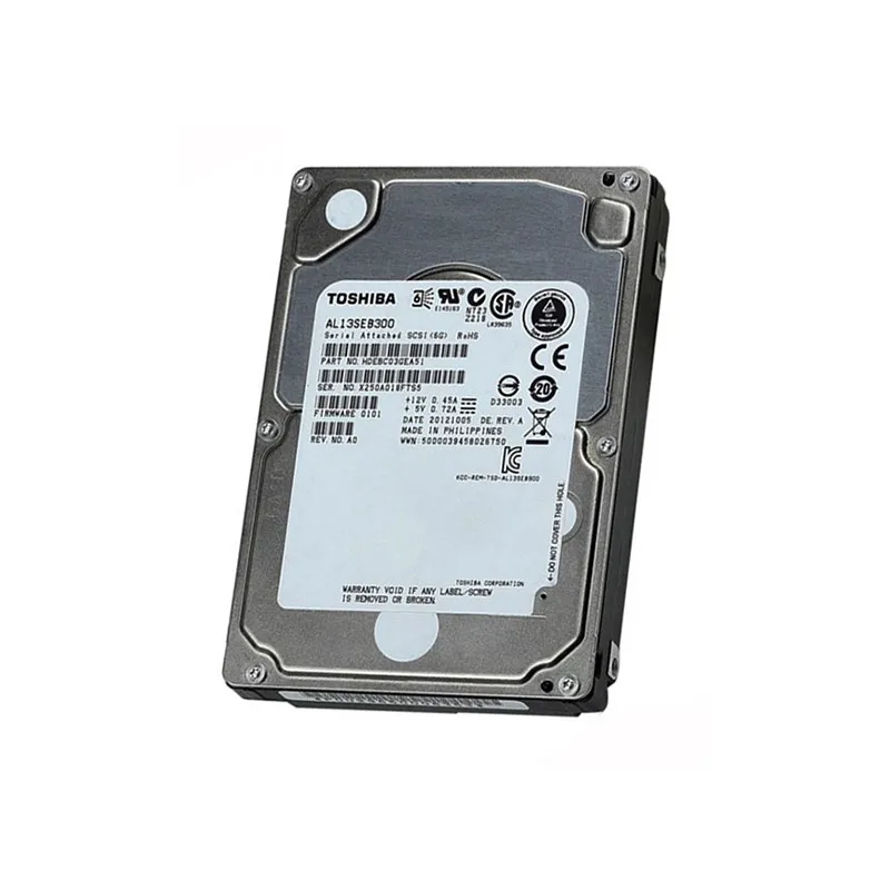 HDEBC03GEA51.webp HDEBC03GEA51 - Toshiba 300GB 10000RPM SAS 6Gb/s 64MB Cache 2.5-in HDD - Image 1