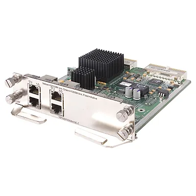 JC163A JC163-61101 - HP FlexNetwork 6600 4 x Ports 10/100/1000Base-T RJ-45 WAN HIM Router Module - Image 1