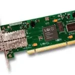 LSI00170 - LSI Logic LSI7104XP-LC Fiber Channel Host Bus Adapter - 2 x LC - PCI-X 1.0a