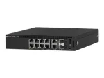 Dell N1108EP EMC Networking switch 8 ports managed rack-mountable