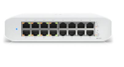 USW-16-POE-2 Ubiquiti USW-16-POE UniFi 16-Port PoE Switch - 16 Ports - Manageable - 2 Layer Supported - Image 1