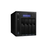 WDBWZE0320KBK-NESN - Western Digital My Cloud Expert EX4100 4-Bays 32TB (4 x 8TB) HDD Gigabit Ethernet iSCSI RAID 0/1/5/10 JBOD Business NAS Storage System