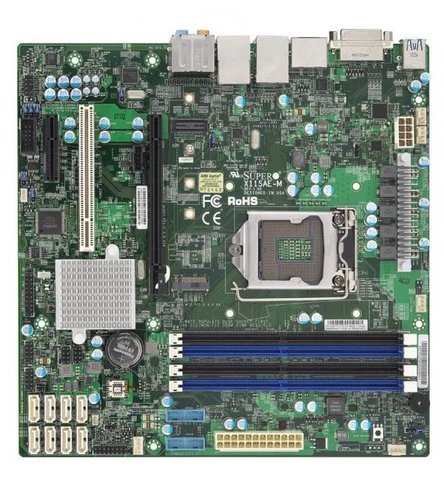 X11SAE-M-A X11SAE-M - Supermicro LGA1151 C236 Chipset M-ATX Motherboard - Image 1