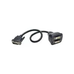P564-001 - Tripp Lite 0.31m DVI Y Splitter Cable, Digital Monitors (DVI-D M to 2x F)