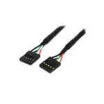 USBINT5PIN - StarTech 18in Internal 5 pin USB IDC Motherboard Header Cable – F/F