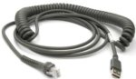 CBA-U09-C15ZAR - Motorola CBA-U09-C15ZAR USB cable 179.9" (4.57 m) USB A Gray